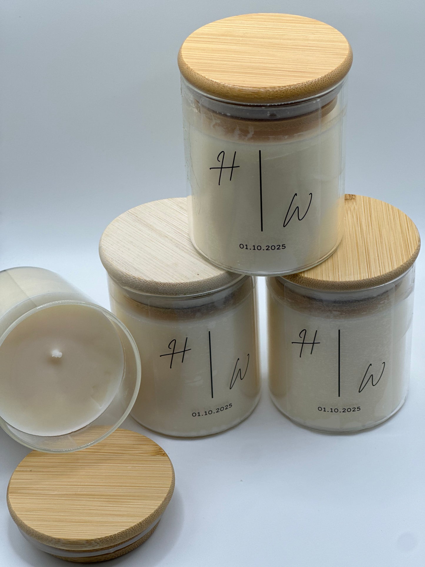 Choose your personalized candle